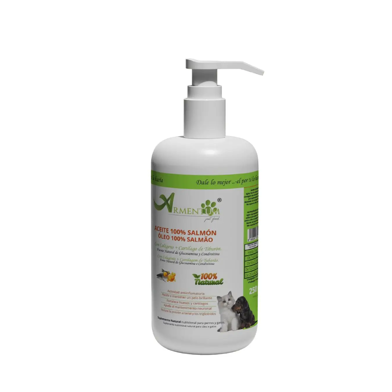 ARMENTUM Aceite 100% Salmón con Colágeno