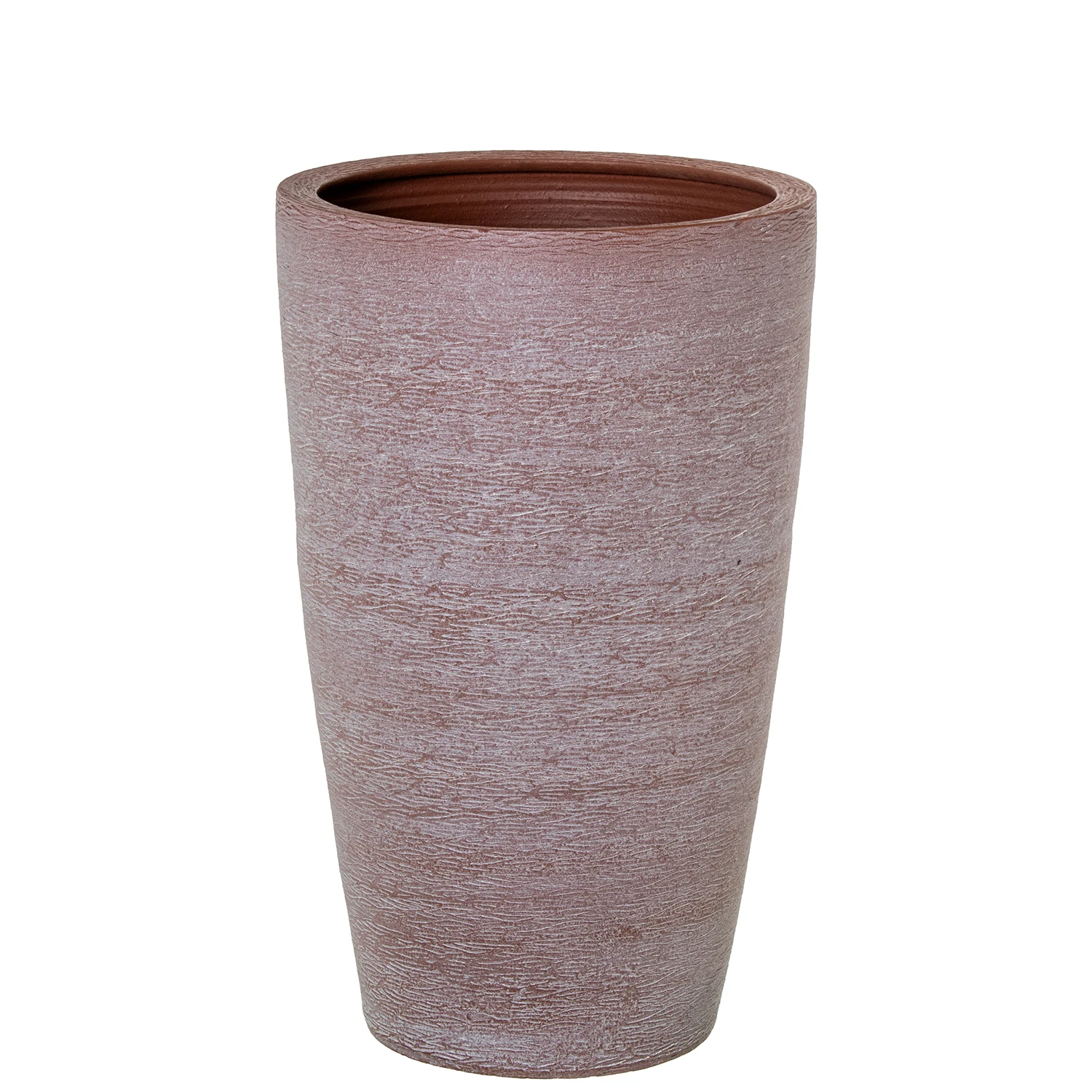 Vaso in ceramica 60 cm colore terracotta 36x60 cm apertura: 30 cm base: 20 cm