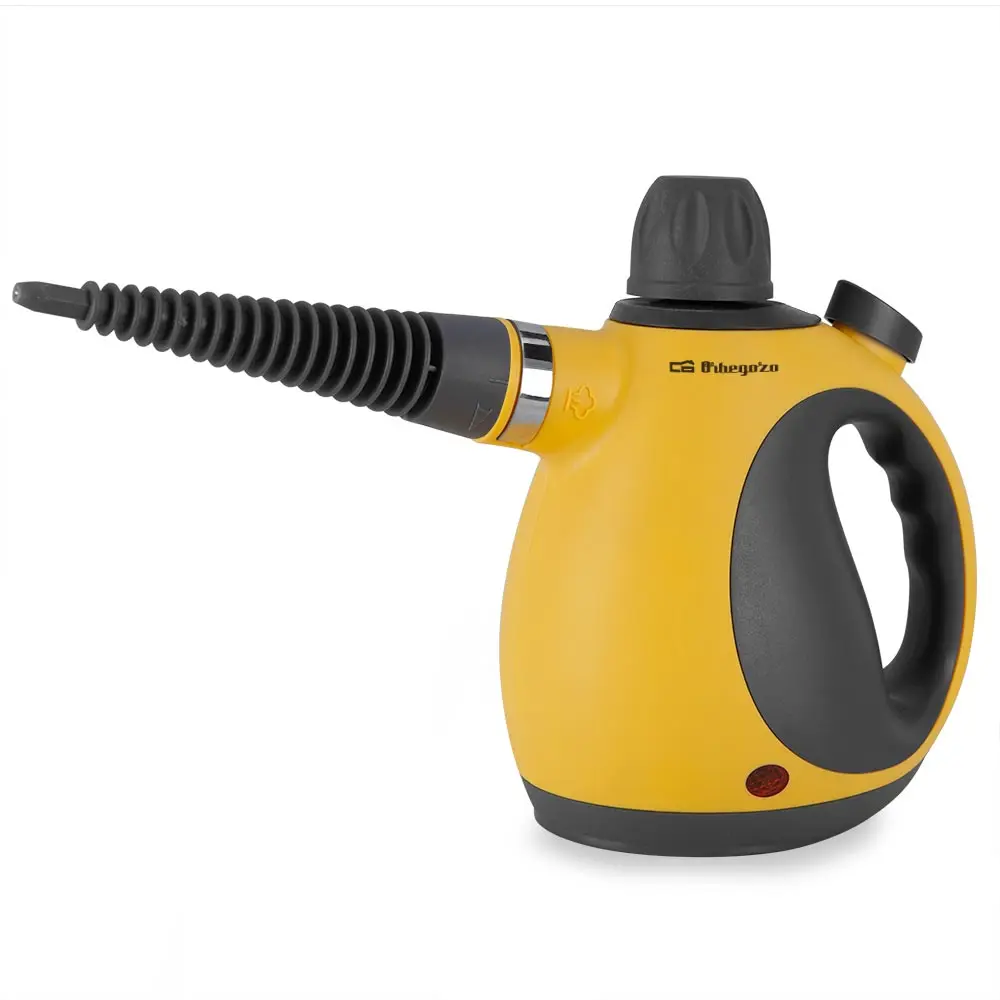 Orbegozo limpiador a vapor LV 3580, 9 accesorios, cable 3 metros, tapón de seguridad, depósito 350 ml, 1050 W