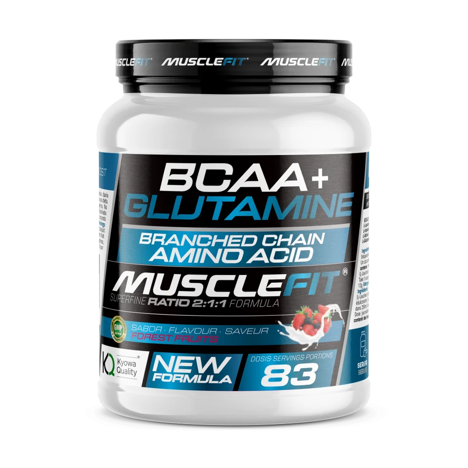Glutamina BCAAs MuscleFit 500g MuscleCult Aminoácido