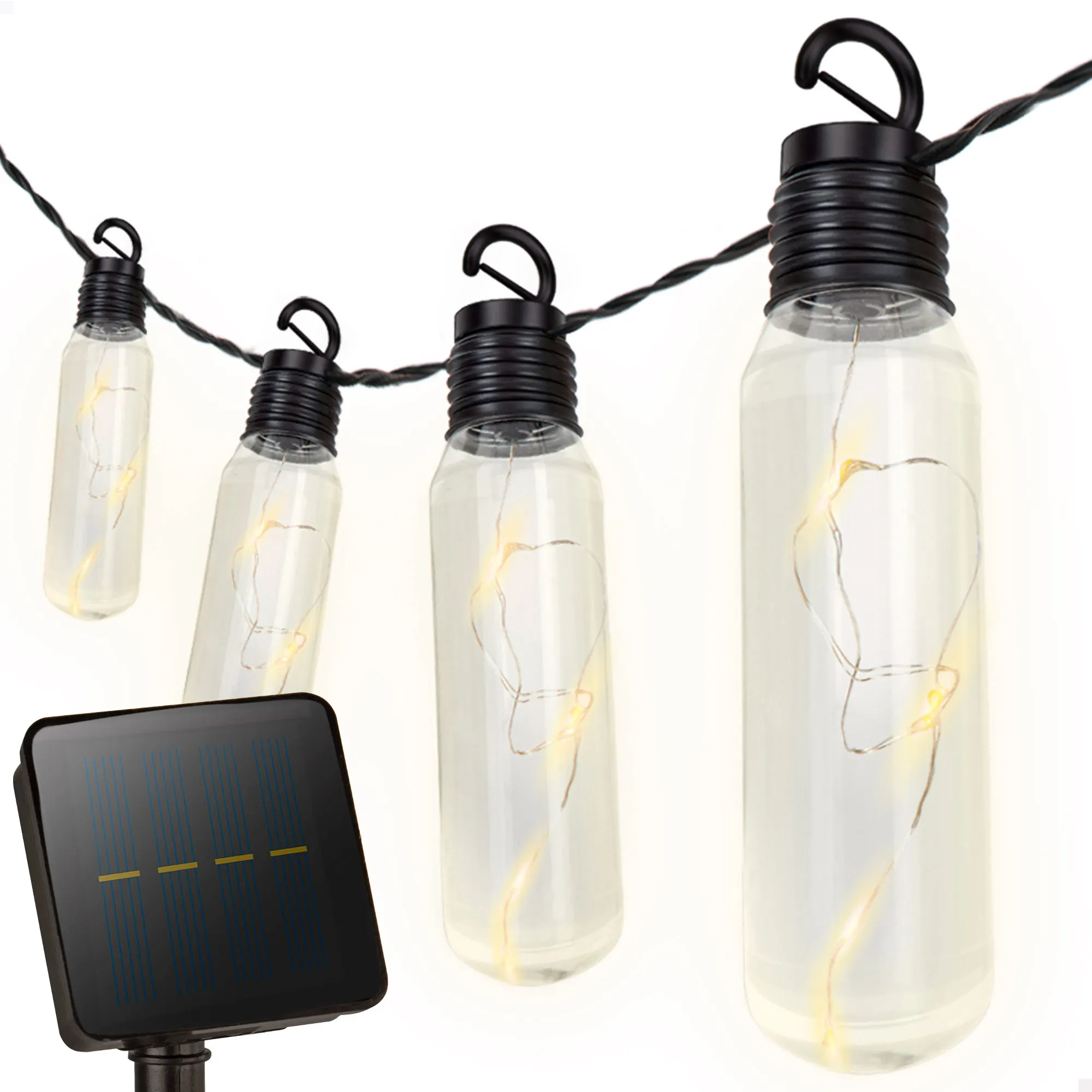 Guirnalda bombillas exterior LED Aktive 50 luces