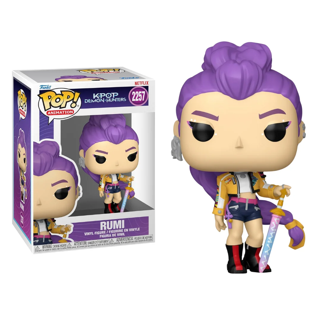 FUNKO POP! K-POP DEMON HUNTERS - RUMI, 94692, Nº 2267, FIGURA COLECCIONABLE DE VINILO, ENVÍO URGENTE 24-48 HORAS, TIENDA CON LICENCIA OFICIAL, JUGUETES, CABEZONES, MUÑECOS, ANIMACIÓN, CANTANTES,