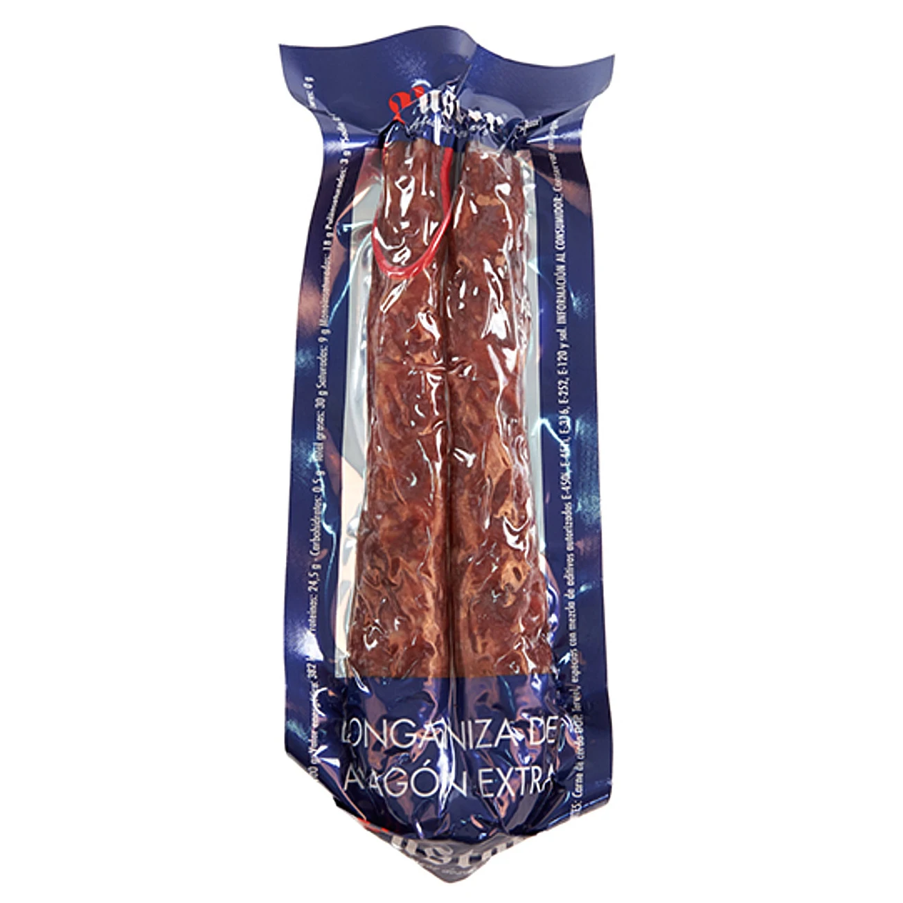 Longaniza de Aragón Extra Pastor 100% Natural y Artesana 450 gr