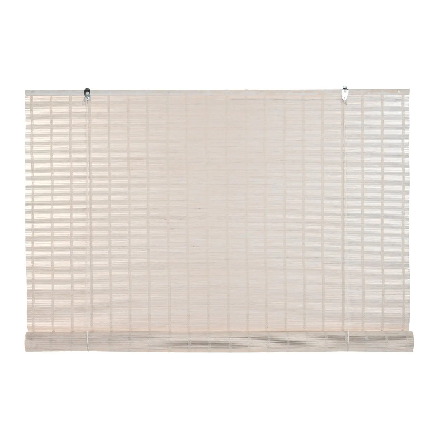 Estor bambu 120x2x175 enrollable barnizado blanco , La mejor decoración para tu hogar.