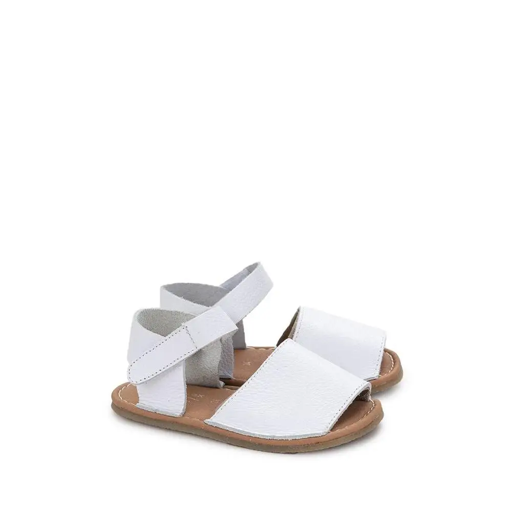 Sandalia Menorquina Barefoot Niña Blanca Zapyflex AJ99001
