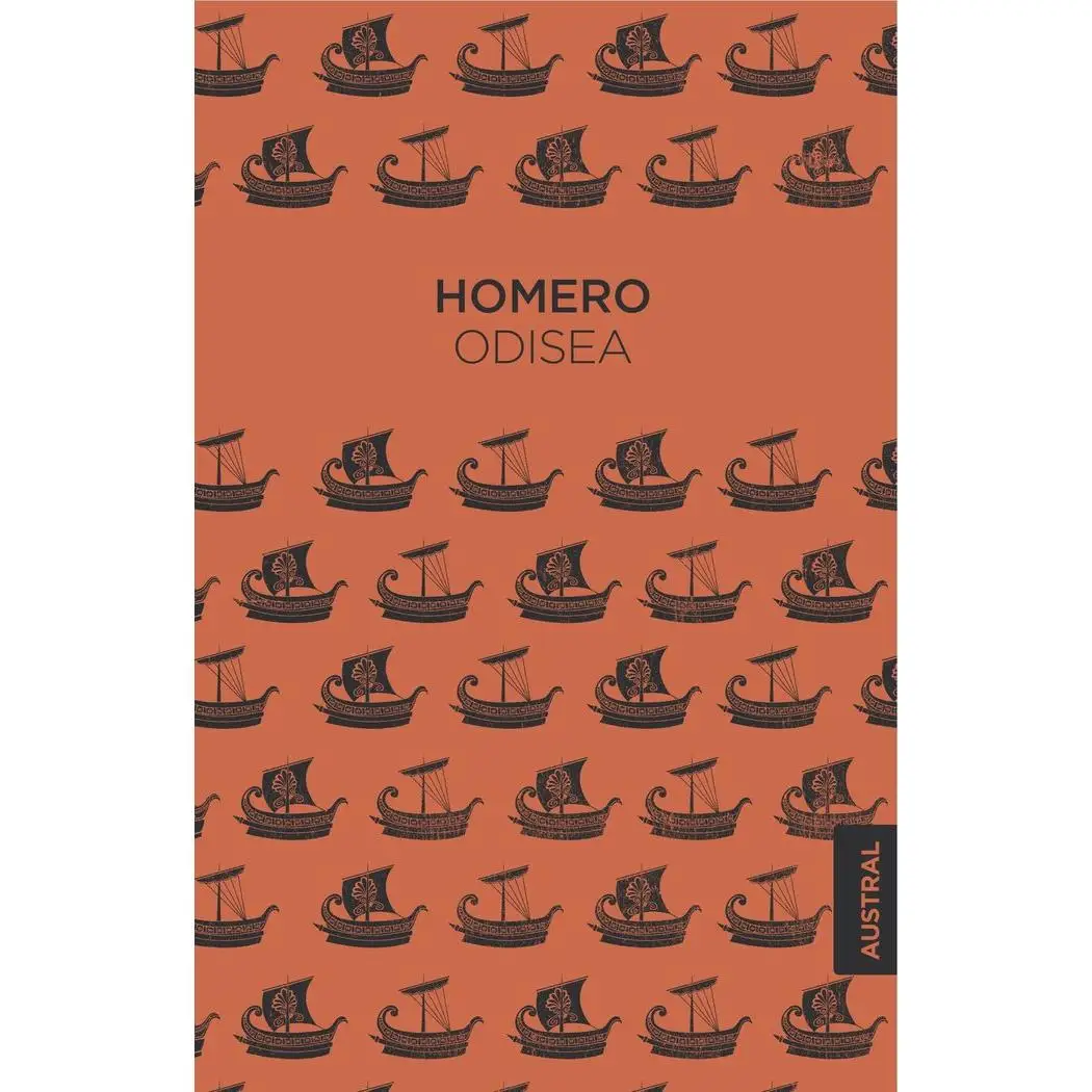 Libro ODISEA Editorial AUSTRAL Tapa dura