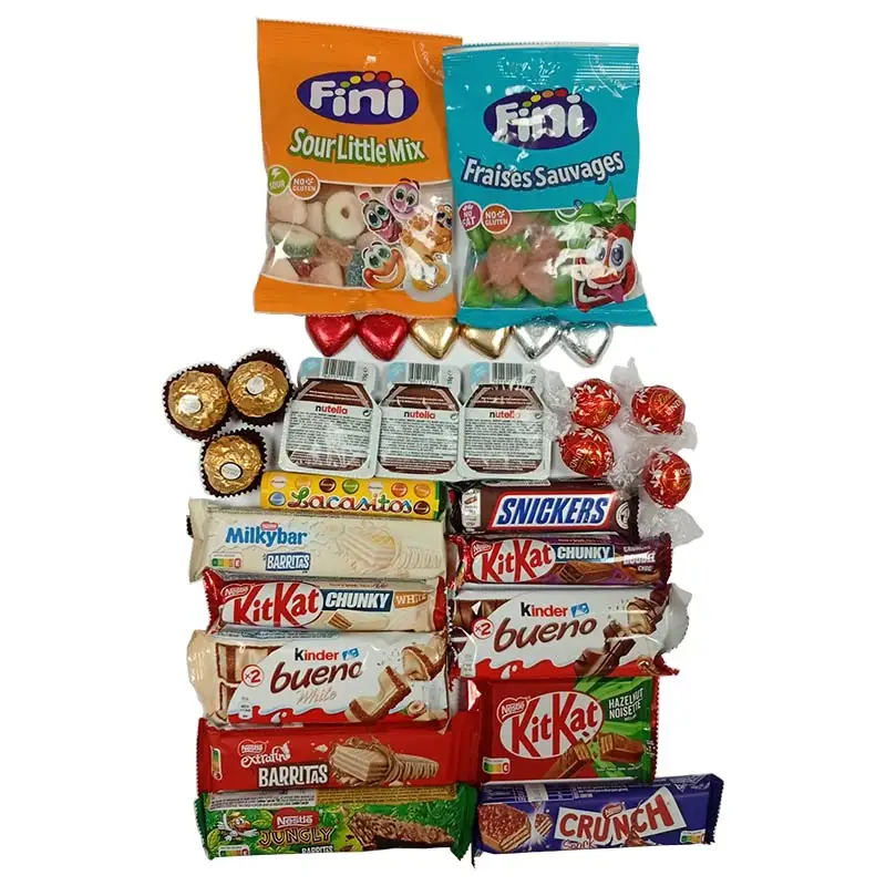 Deliex. Surtido de chocolates para regalar. Chocolates para regalar. Regalo original para mujer y hombre amantes de lo dulce. (SURTIDO 4)