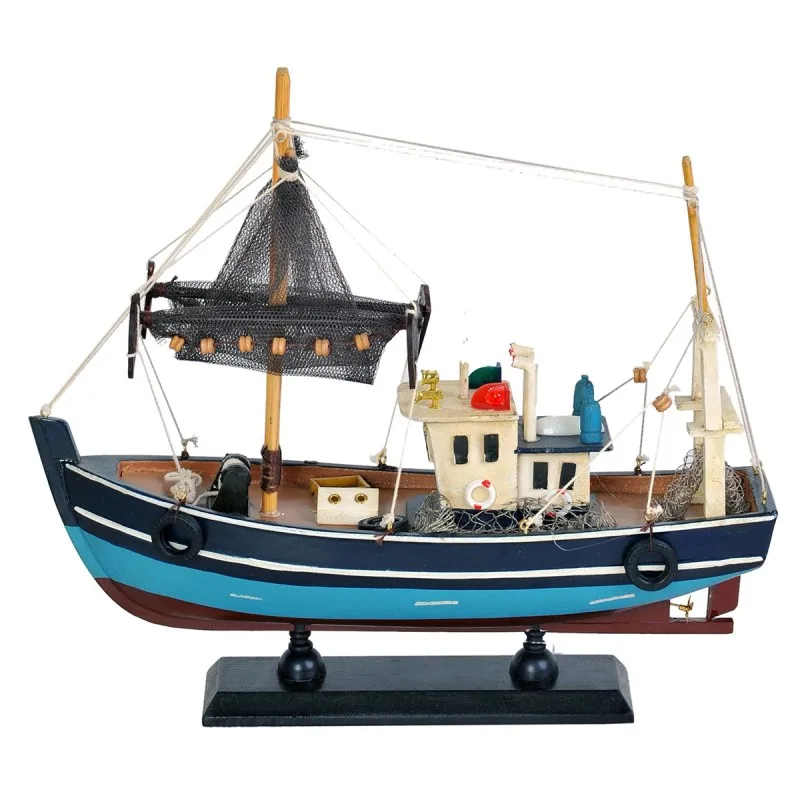 Signes Grimalt origin Home Decor fishing boat vehicles | Model boats Gray-27x30x8cm 33083