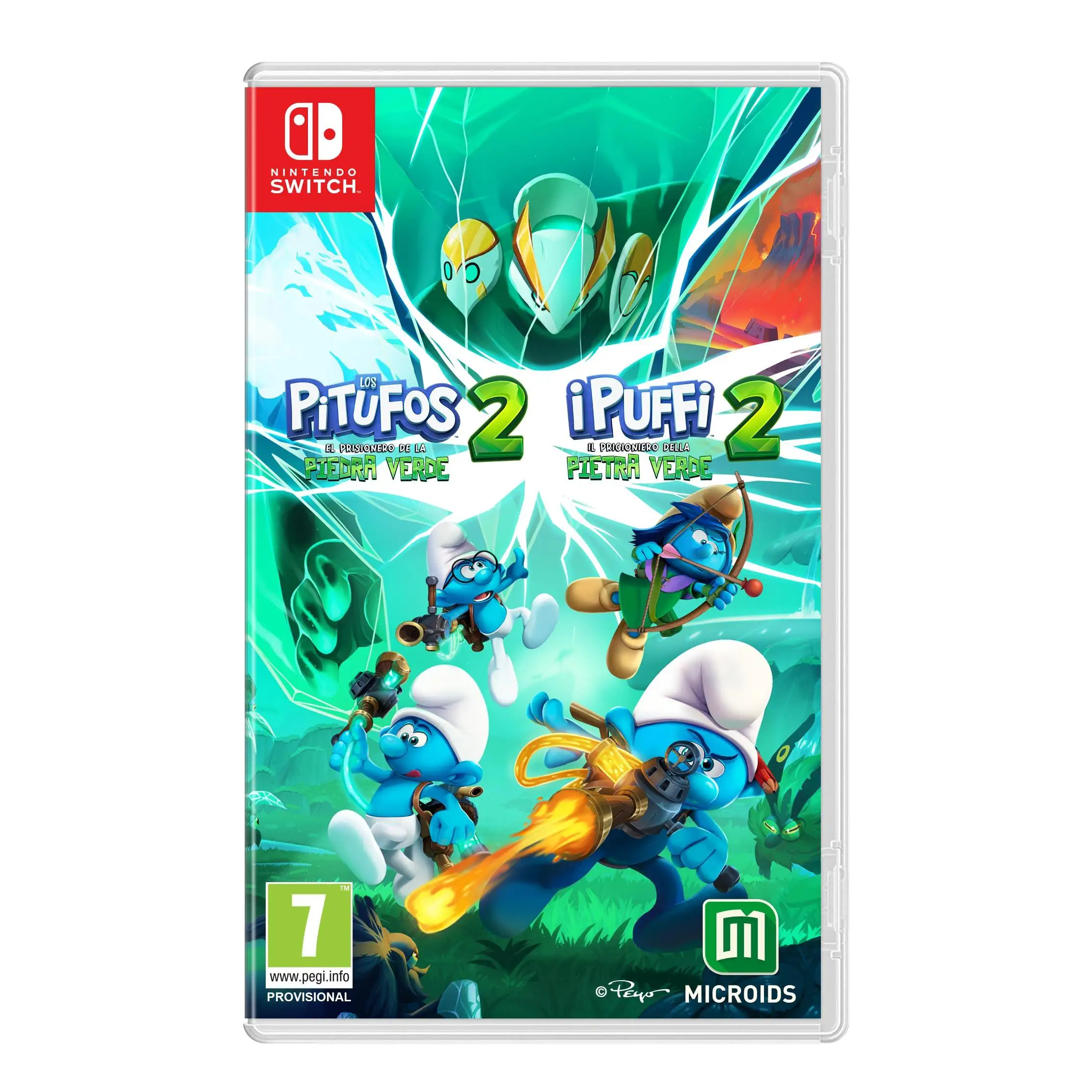 Los Pitufos 2 : The Prisoner of the Green Stone - Juego SWITCH
