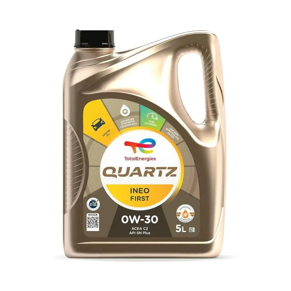 Aceite Total Quartz Ineo First 0W30 - Garrafa de 5 Litros