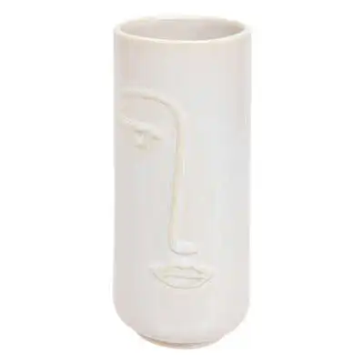Factory Cuadros Jarrón Decorativo Forma Rostro Soleya Cerámica 25 Cm Alto