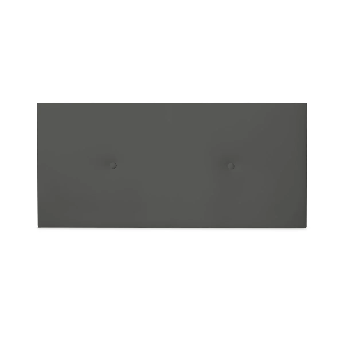 Duérmete Online Cabecero Firenze Polipiel Acolchado - Gris  - Altura 60cm  - Alta Gama