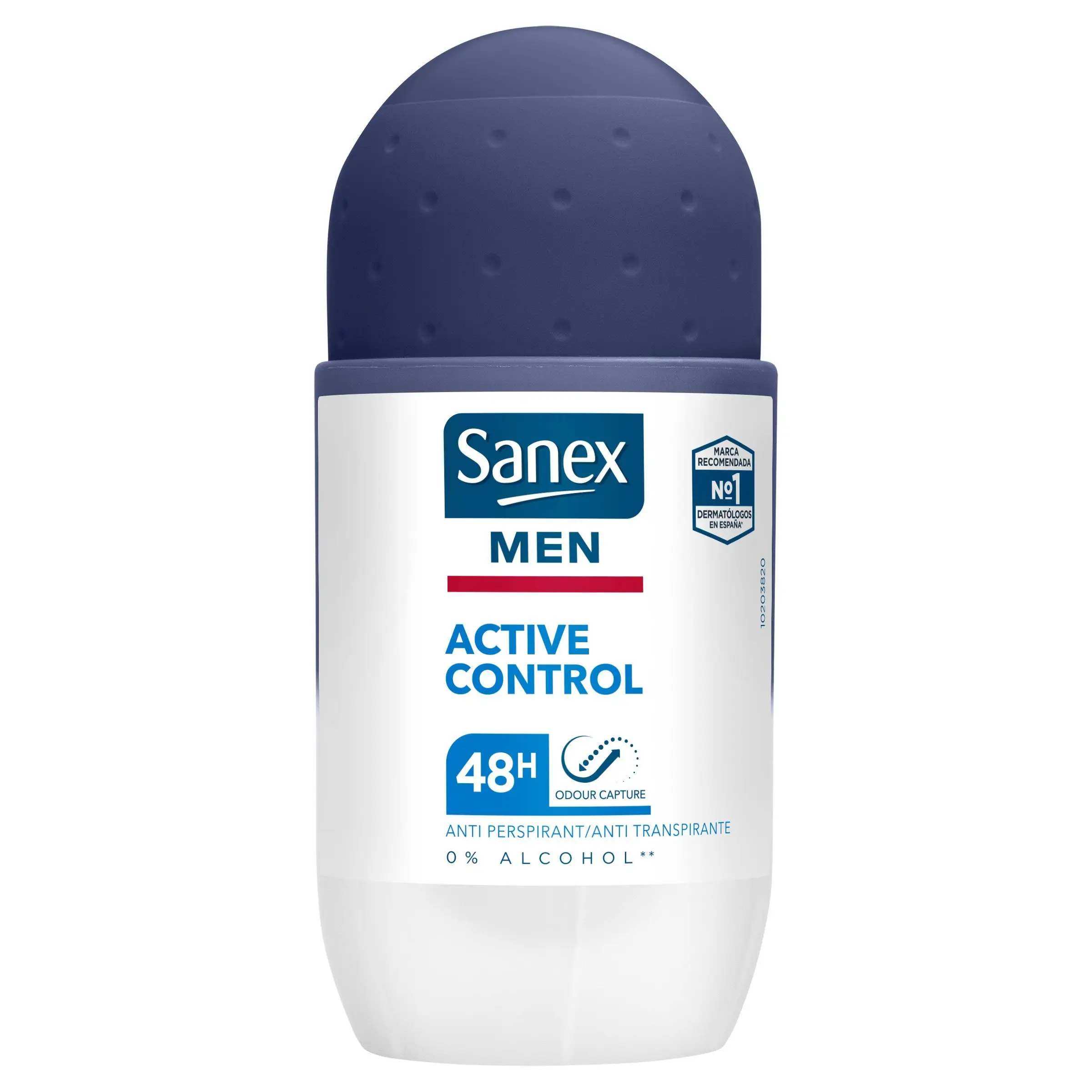 SANEX MEN ACTIVE CONTROL deodorant Roll On 50ml Pack 6