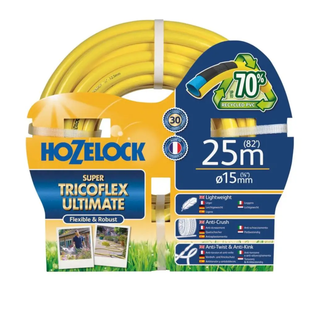 Hozelock Manguera Supertricoflex Ultimate. 19mm Rollo 25m. 139155 Hozelock