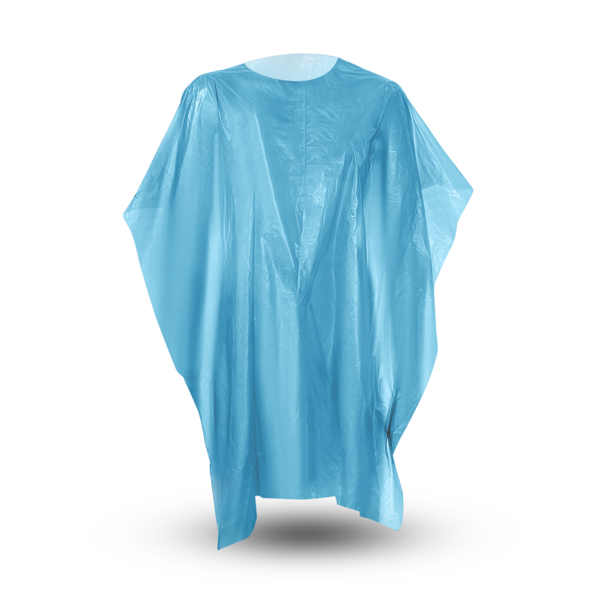 Capas de Peluquería Desechables para Tintes de Polietileno Impermeable 84 x 110 cm | para Barbero Profesional, para Tintes, Corte de Pelo