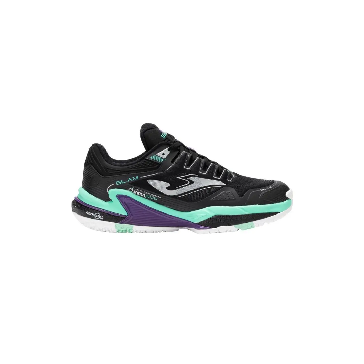 Zapatillas Joma Slam Men 2501 Negro - zapatillas de pádel
