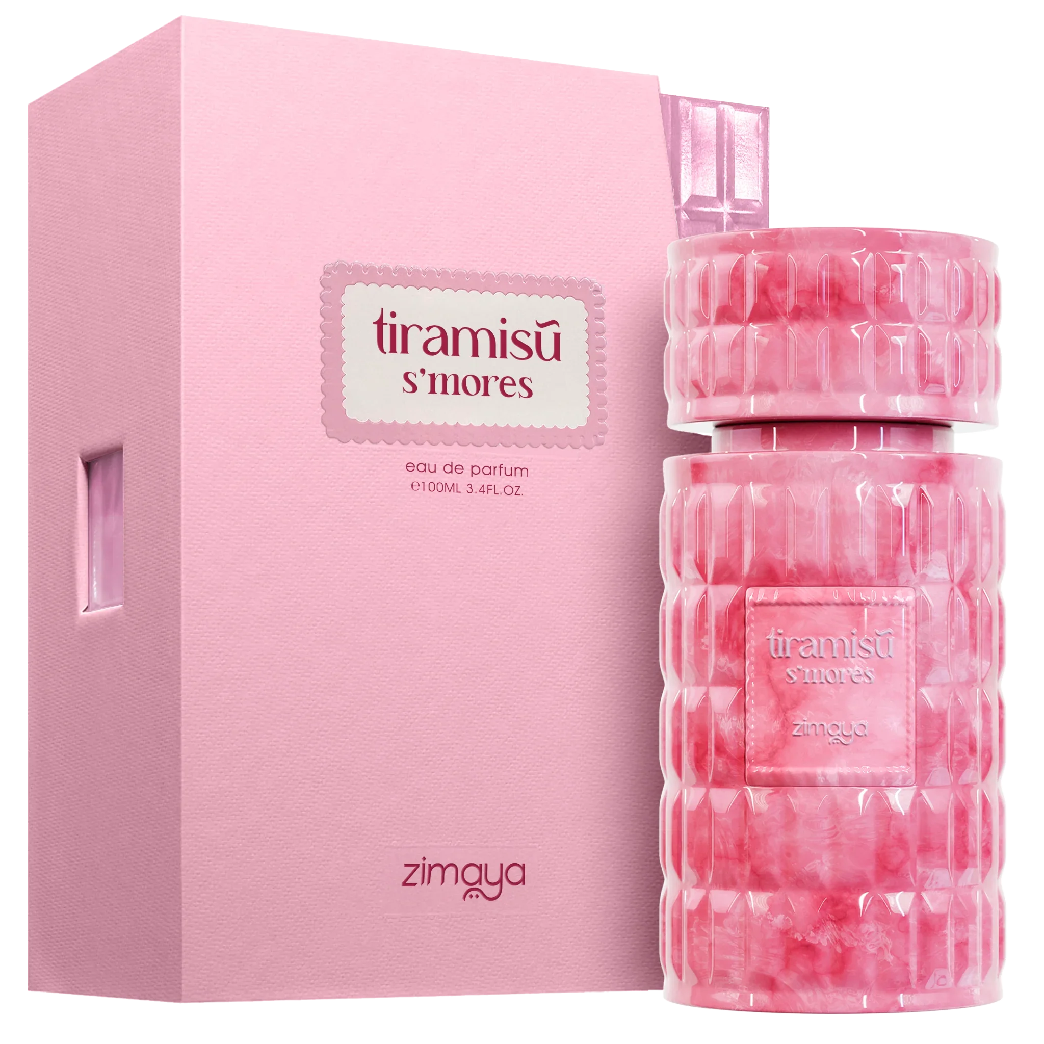 Tiramisu S’More ZIMAYA Perfume Original | Fragancia Dulce y Gourmand | Aroma Cremoso, Cálido y Sofisticado | Larga Duración | Ideal para Hombre y Mujer, Uso Diario y Regalo