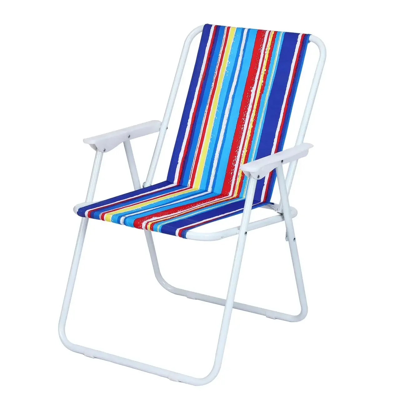 Silla Plegable de Playa Silla de Taburete con Respaldo multifunción portátil Informal al Aire Libre para Patio Camping Pesca Barbacoa.