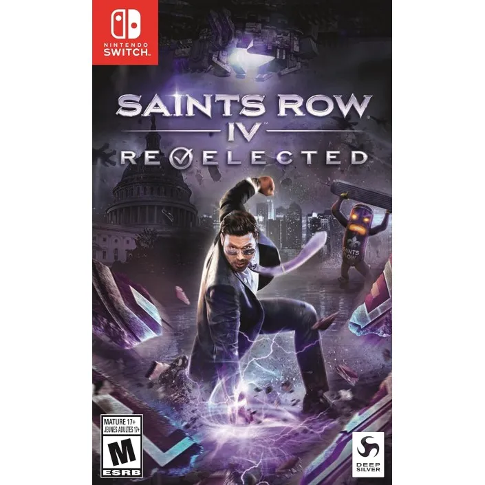 Juego Saints Row IV Re-elected para Nintendo Switch PAL EU - Nuevo Original Precintado