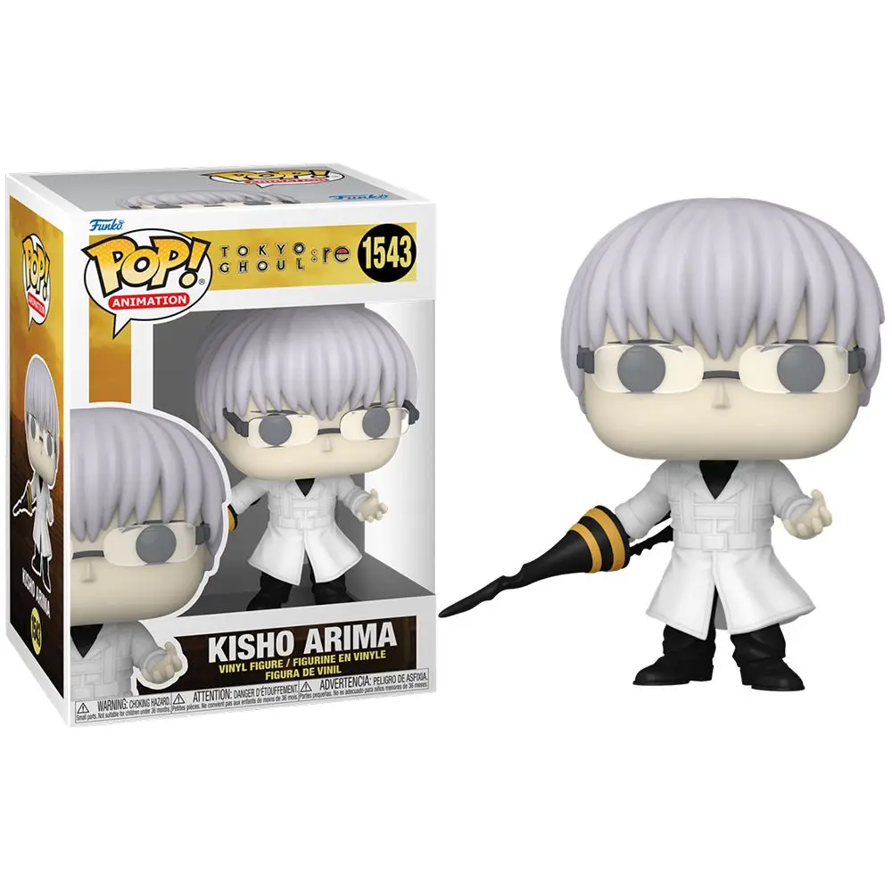 FUNKO POP! TOKYO GHOUL: RE - KISHO ARIMA, LICENCIA OFICIAL - 75516, Nº1543