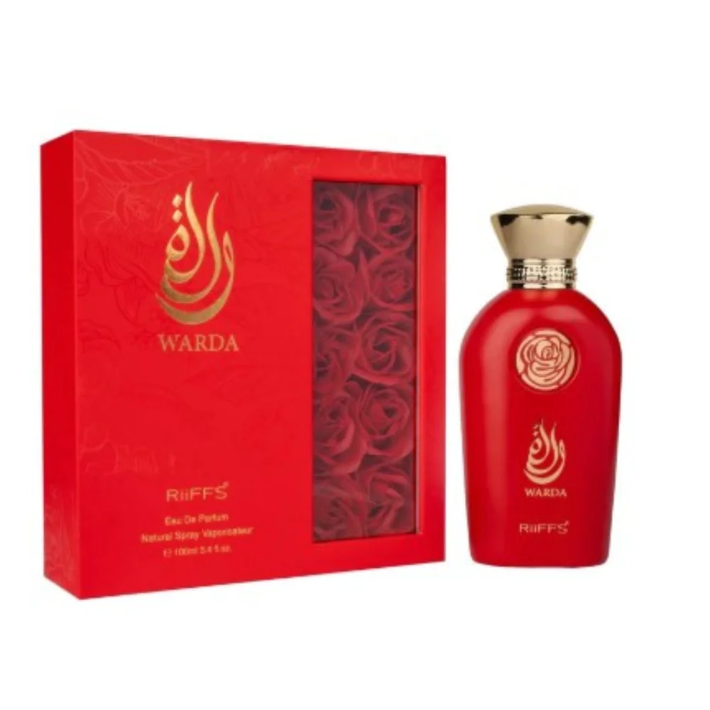 Warda Riiffs Parfums 100 ml – Perfume Árabe 100% Original Mujer, Rosa de Oriente y Elegancia Atemporal