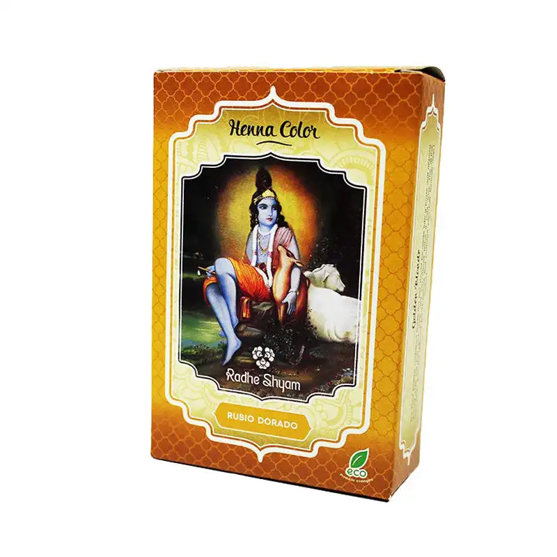 Radhe Bioclub - Henna Rubio Dorado Polvo 100g