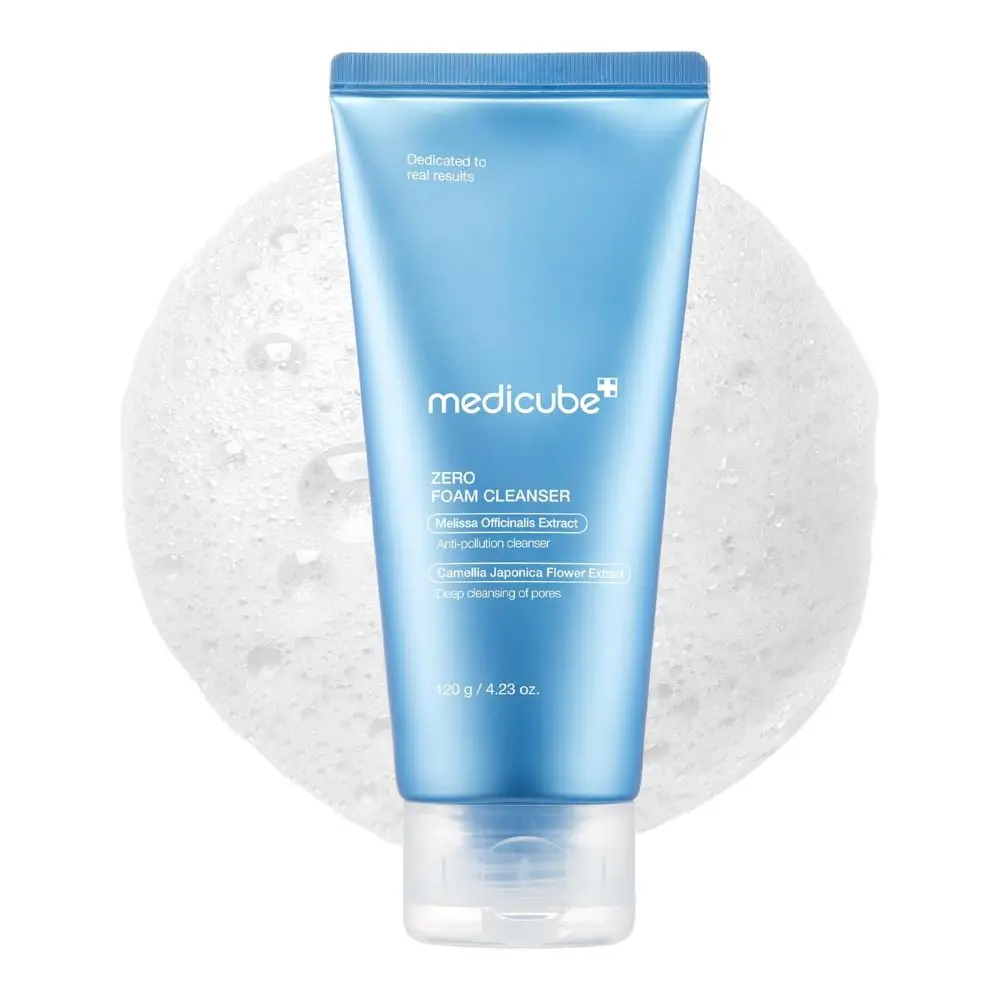 Medicube Zero Foam Cleanser 120 ml | Limpiador en espuma para piel sensible, control de sebo y poros más refinados