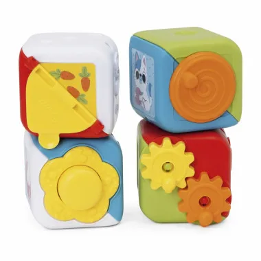Cubos multiactividades 2 en 1 Montessori (10-36 meses)