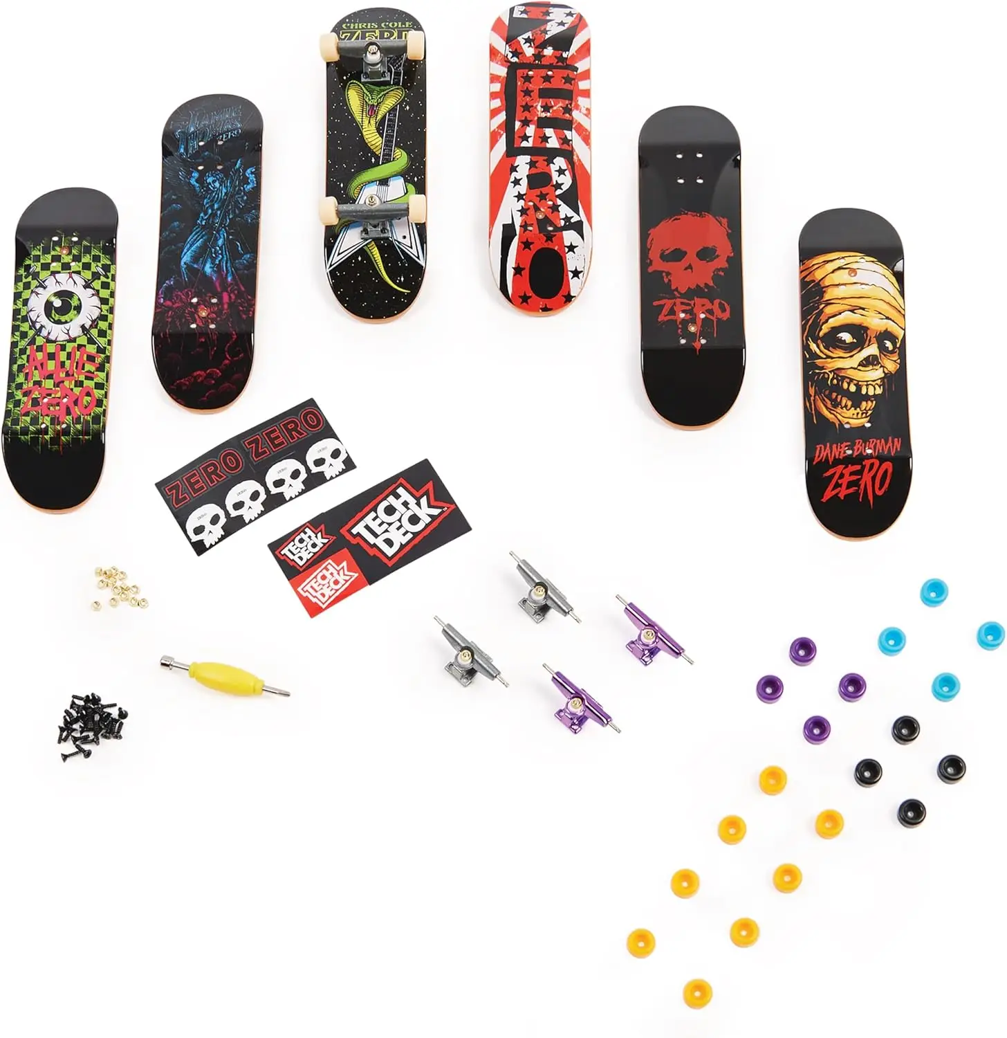 Tech deck SK8SHOP Bonus Pack Skates Finger Skate Mini Skates for fingers 96mm- Spin Master 6028845