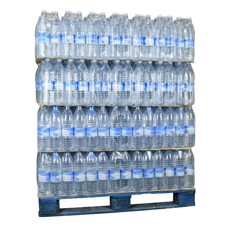 Palet de agua mineral Sedovin 1.5 litros palet 84 packs de 6 botellas.