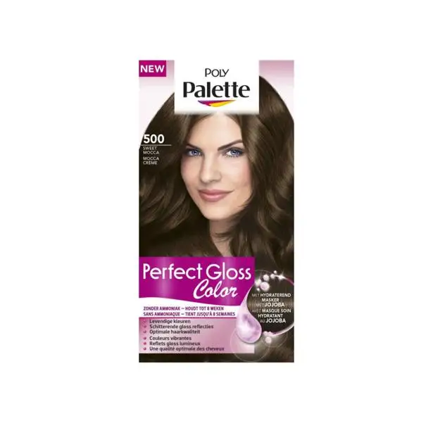 Schwarzkopf Poly Palette Perfect Gloss Color 500 - Moca dulce