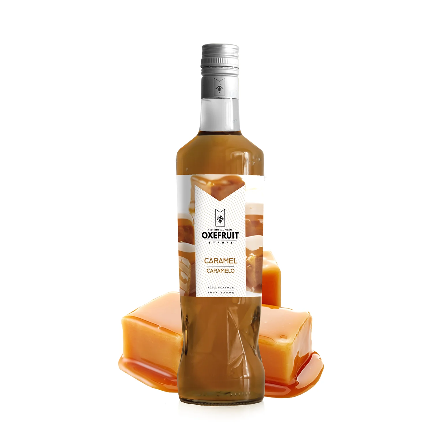 Sirope Caramelo Oxefruit Vegano Sin Lactosa y Sin Gluten