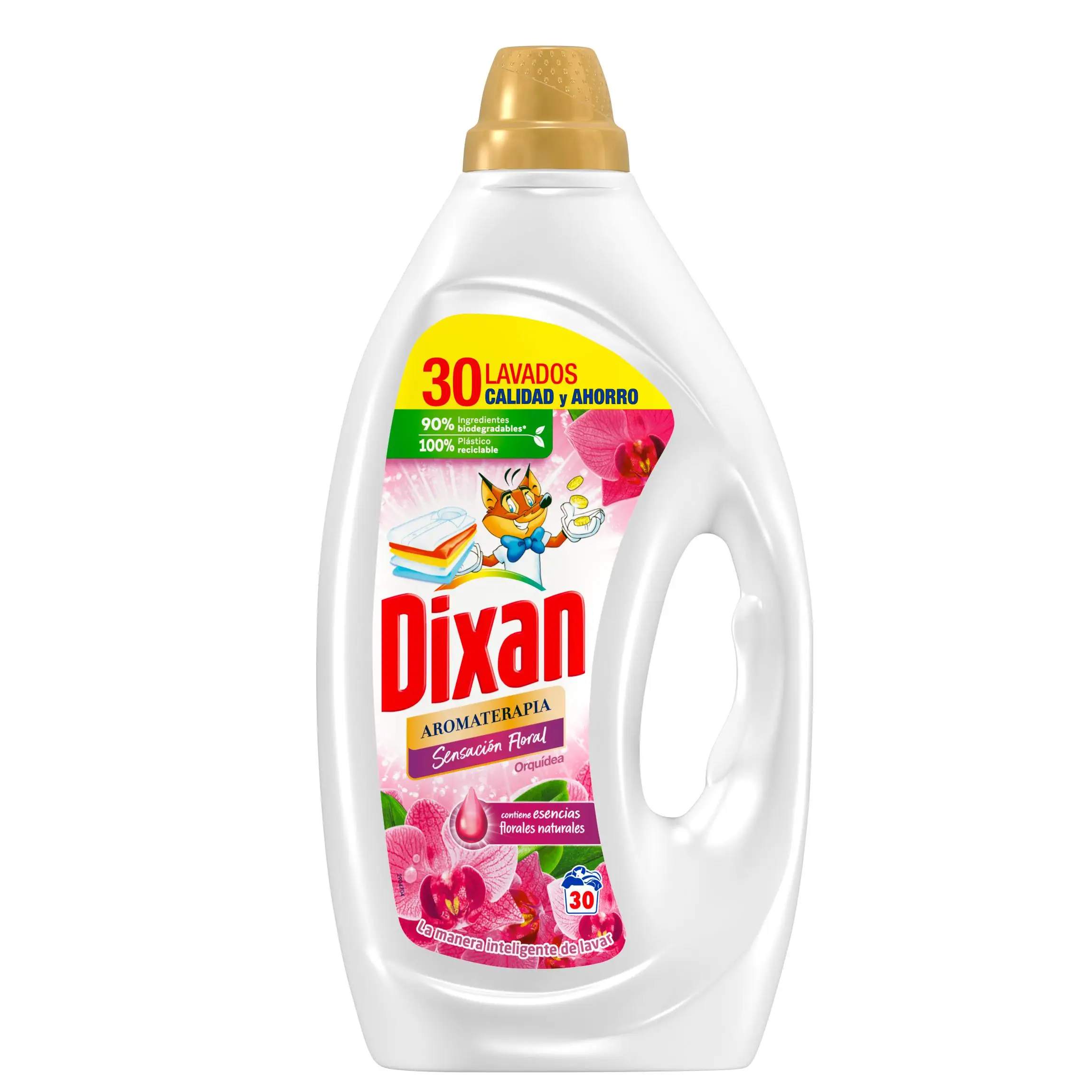 Pack - Detergente Liquido Dixan - Sensación Floral - 30 Lavados
