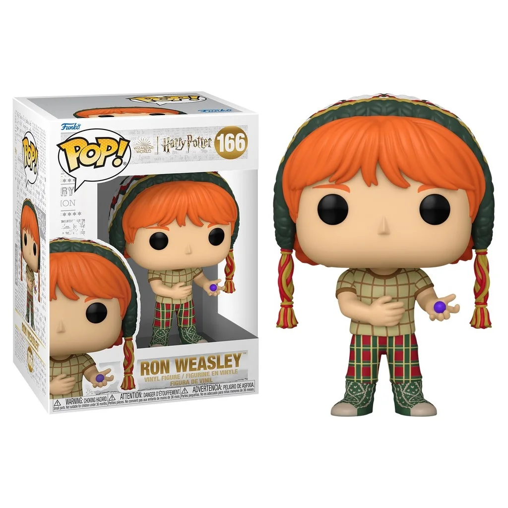 FUNKO POP! HARRY POTTER – RON WEASLEY CON CARAMELO, 76006, Nº166, PRODUCTO CON LICENCIA OFICIAL