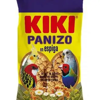 KIKI Pet Food Panizo en Espiga para Aves Bossa (Pájaros , Comida para pájaros) - 1 Kg