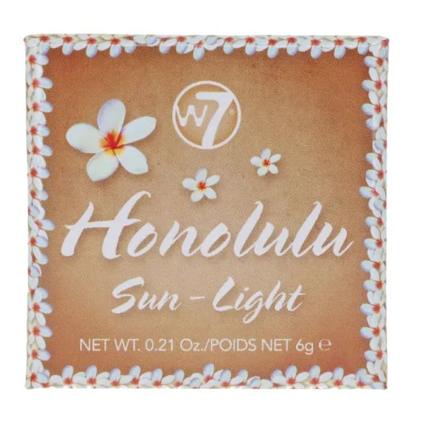 Honolulu Bronzing Powder Bronzer Powder: Sun Light - W7