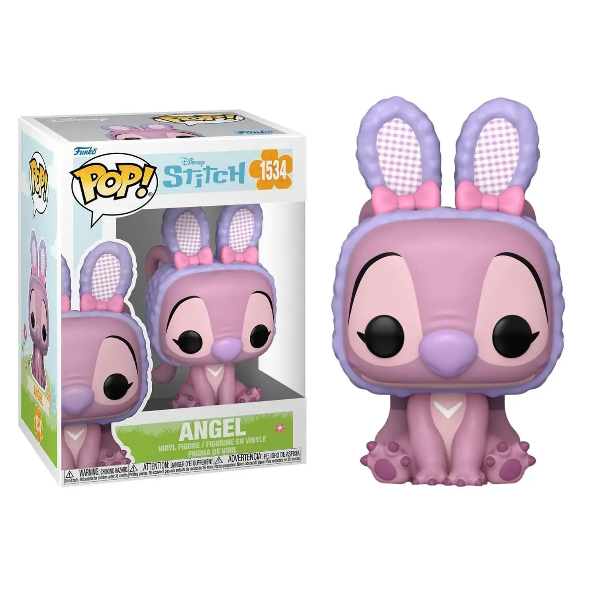 FUNKO POP! LILO & STITCH - ANGEL (EASTER), 83111, Nº1534, TIENDA CON LICENCIA OFICIAL