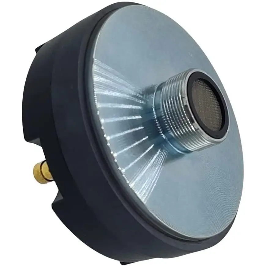 Seven Soundvector SV4401T Driver de Compresión Tweeter Motor de Agudos Diafragma de Titanio 44mm Rosca 35mm Sensibilidad 110dB Potencia Nominal 60W AES...