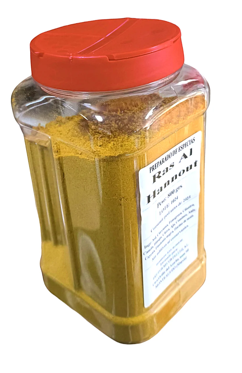 Ras al hannout 800 gr - gourmet spice mix, authentic moroccan flavor - pelluz