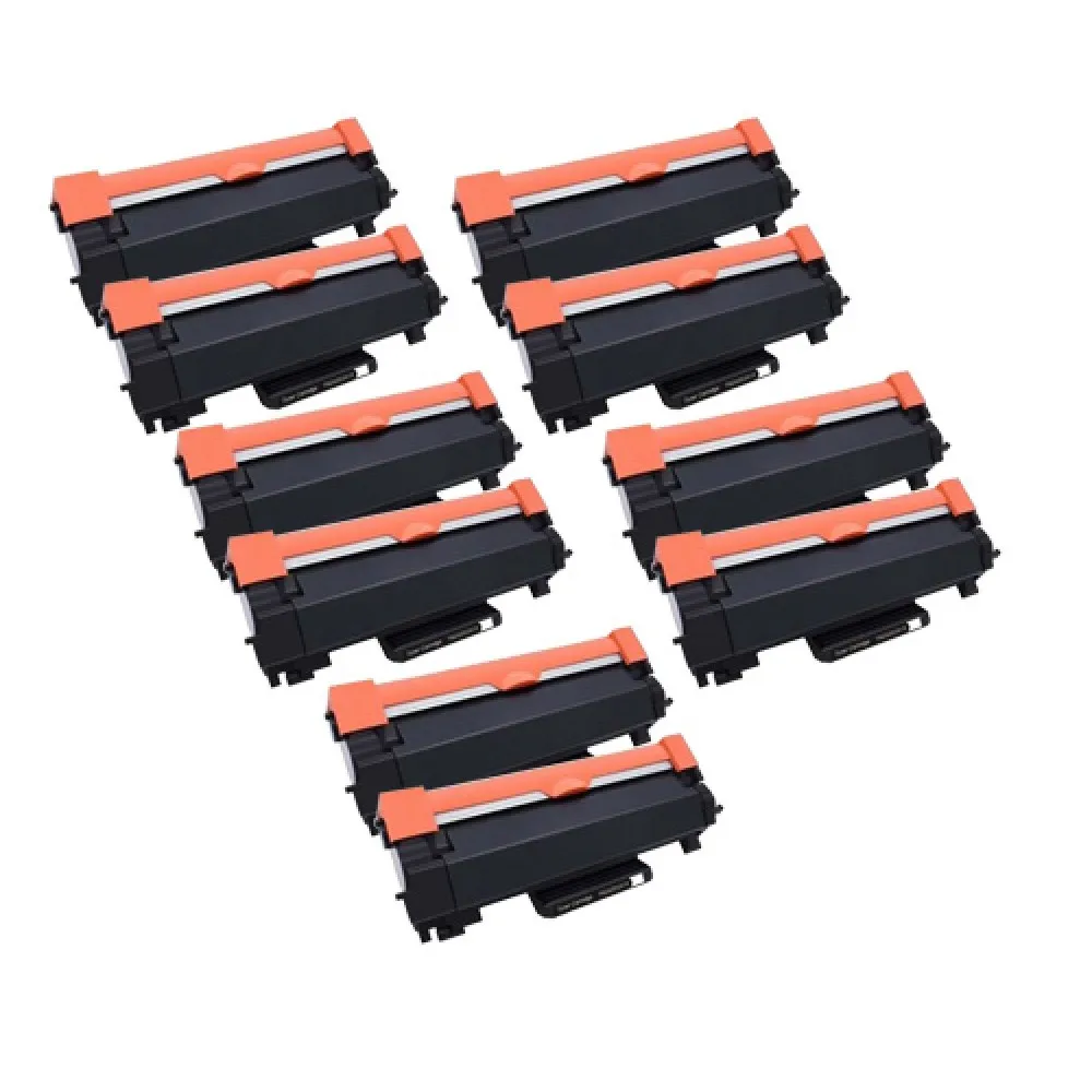 10 toner Compatibles Brother TN2420 XL - CON CHIP - TN-2420 (ALTA CAPACIDAD / JUMBO) Brother MFC L2710DW