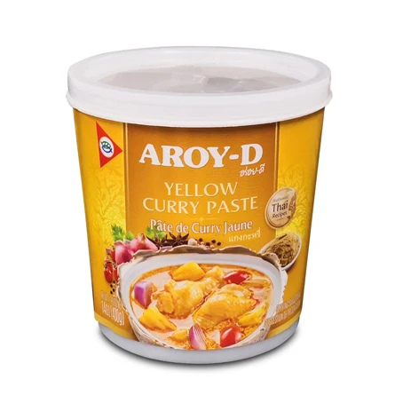 Aroy-D Pasta de Curry Amarillo 400 gramos