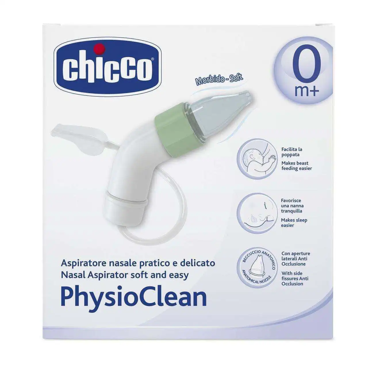 Chicco Set Physioclean Nasal aspirator + 3 probes