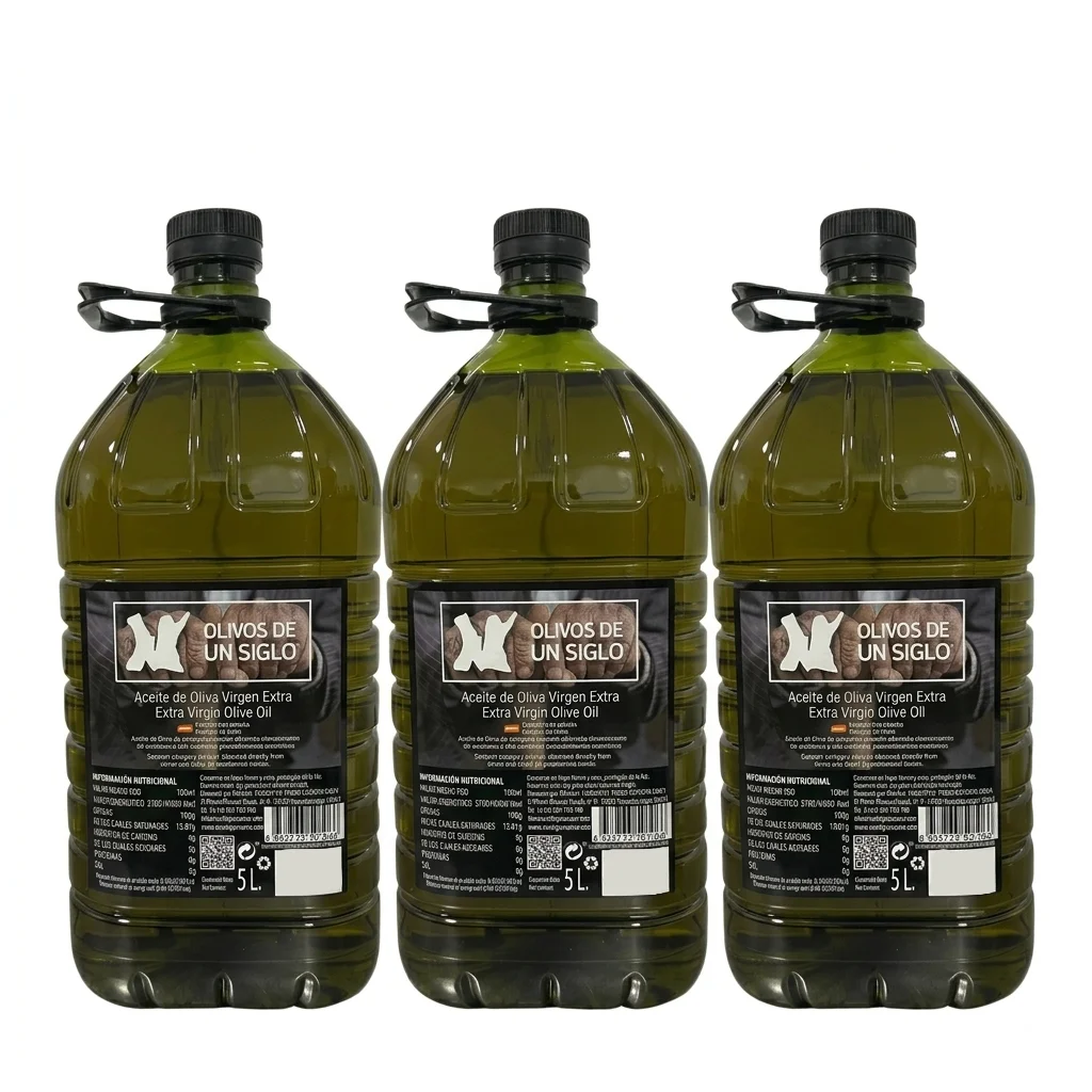 Aceite de oliva virgen extra Olivos de un Siglo | 5 L, 3x5 L 🫒
