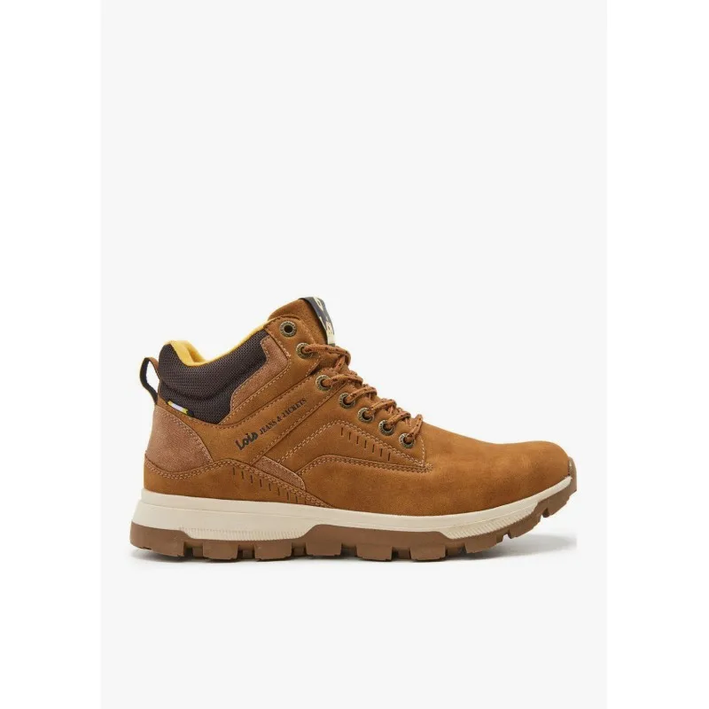 Botines casual hombre LOIS 64286/043 BOTIN CORDONES CAMEL 37662 25I
