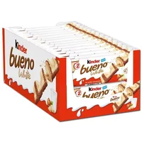 Kinder Bueno White caja de 30 unidades - 18.89 € Kinder Bueno White caja de 30 unidades