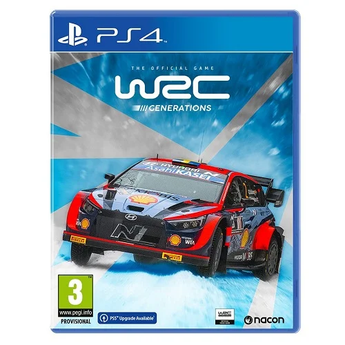 WRC Generations PS4/PS5 UK - Racing video game featuring hybrid vehicles, 750 km of unique special stages across 22 countries, and 49 teams from the 2022 season, including a new Rally Sweden environment. #1