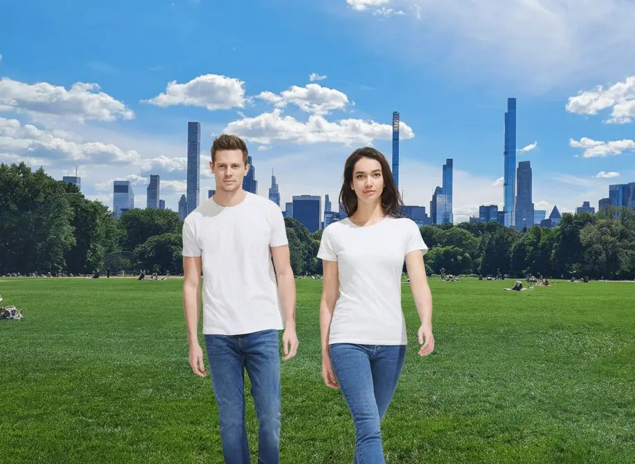 Basic and Comfortable T-shirt Set of 10 - Unisex - 5 Black + 5 White - 100% Cotton - Ideal for Customization and Daily Wear - Perfect for Casual and Work Uniforms - MARNAULA