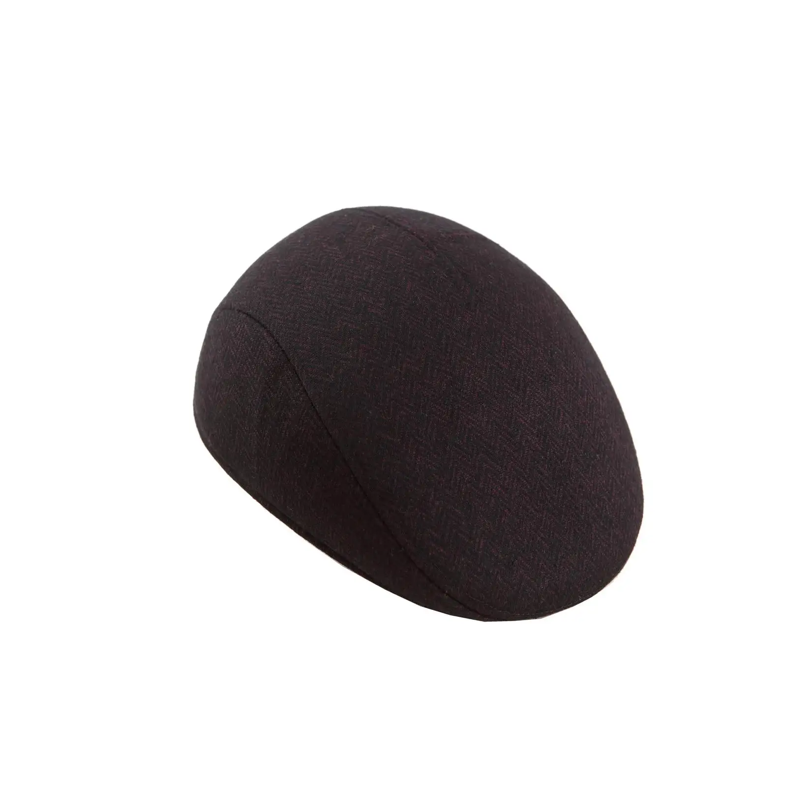 Lancaster Men's beret CAL004-3 wool and polyester made and finished in formal style.