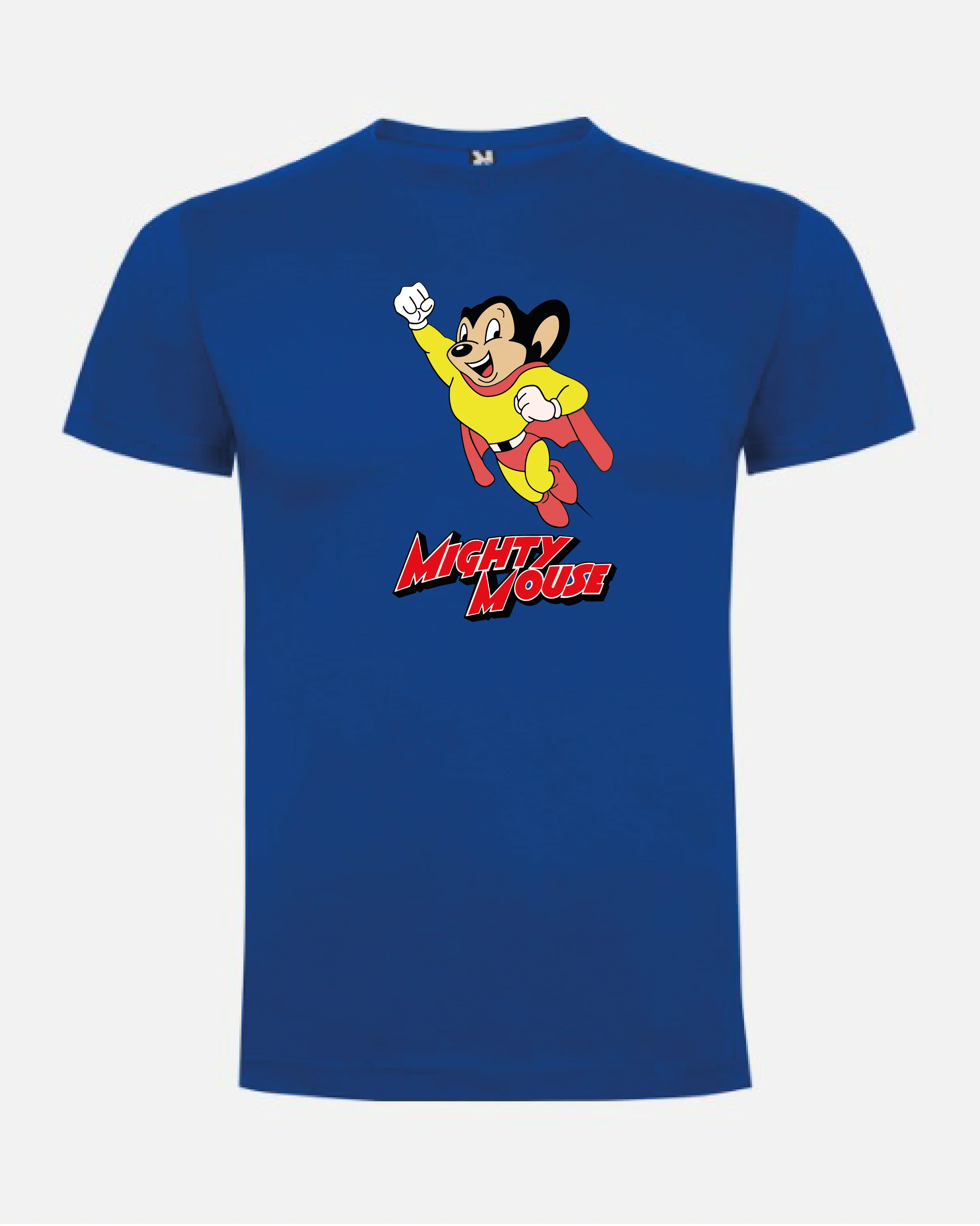 Super Ratón Men's T-shirt by Roly, Regular Fit, 100% Cotton, Short Sleeve, Crew Neck with High-Quality DTF Print for Casual Wear #3