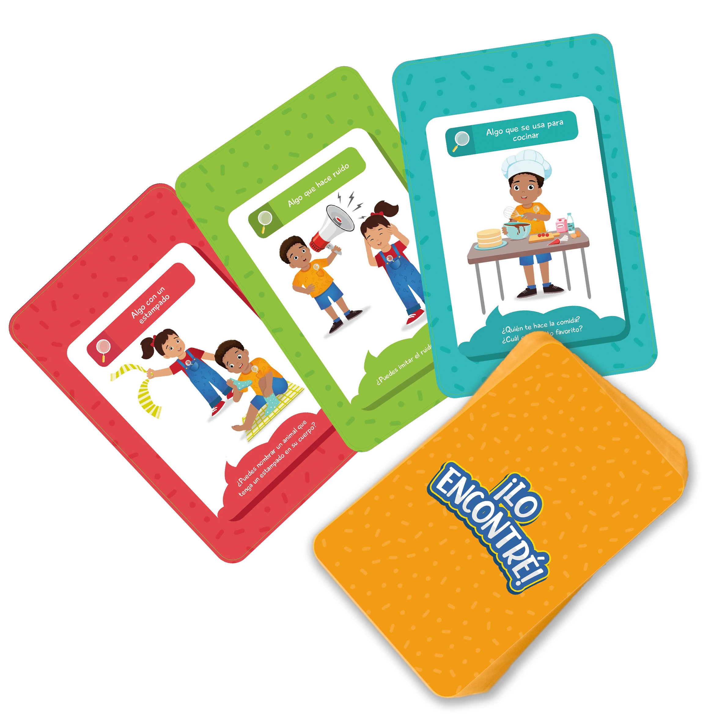 Ludilo - ¡Lo Encontré! Educational Board Game for Children 4 to 7 Years, featuring 50 game cards, easy instructions, and designed for 2 players, perfect for family fun and learning through play. #4